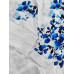 3D Pattern Print Men's Casual Long Sleeve Plant Plum Painting Shirt