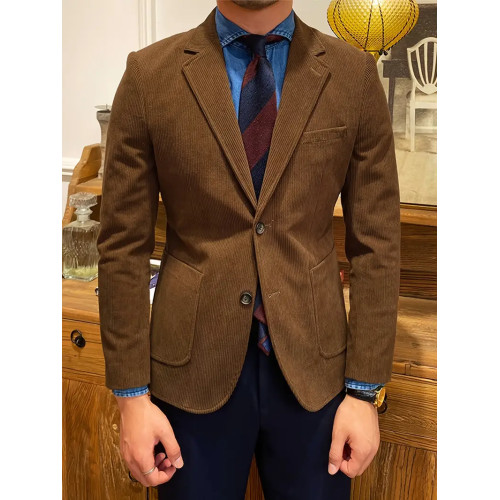 Men's Corduroy Casual Blazer